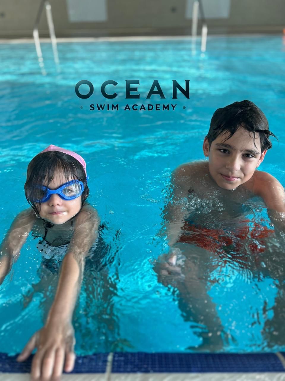beginner level of learning swim