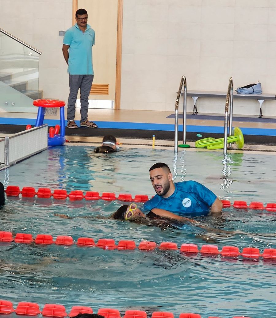 amature swimmer